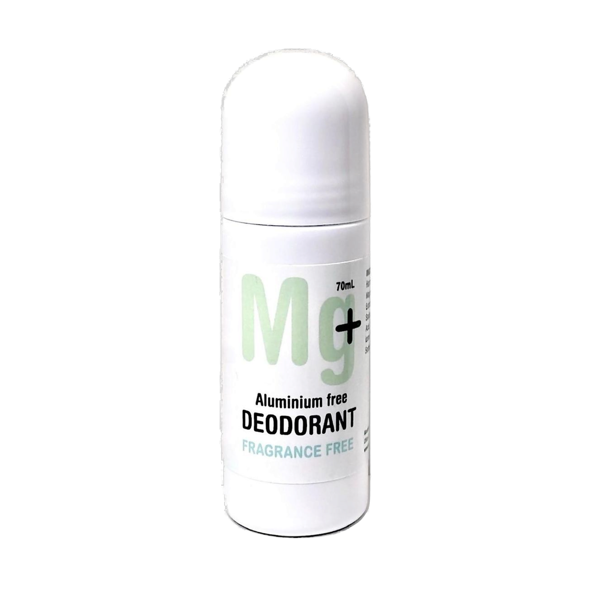 Magnesium Roll-On Deodorant – Fragrance Free 70mL